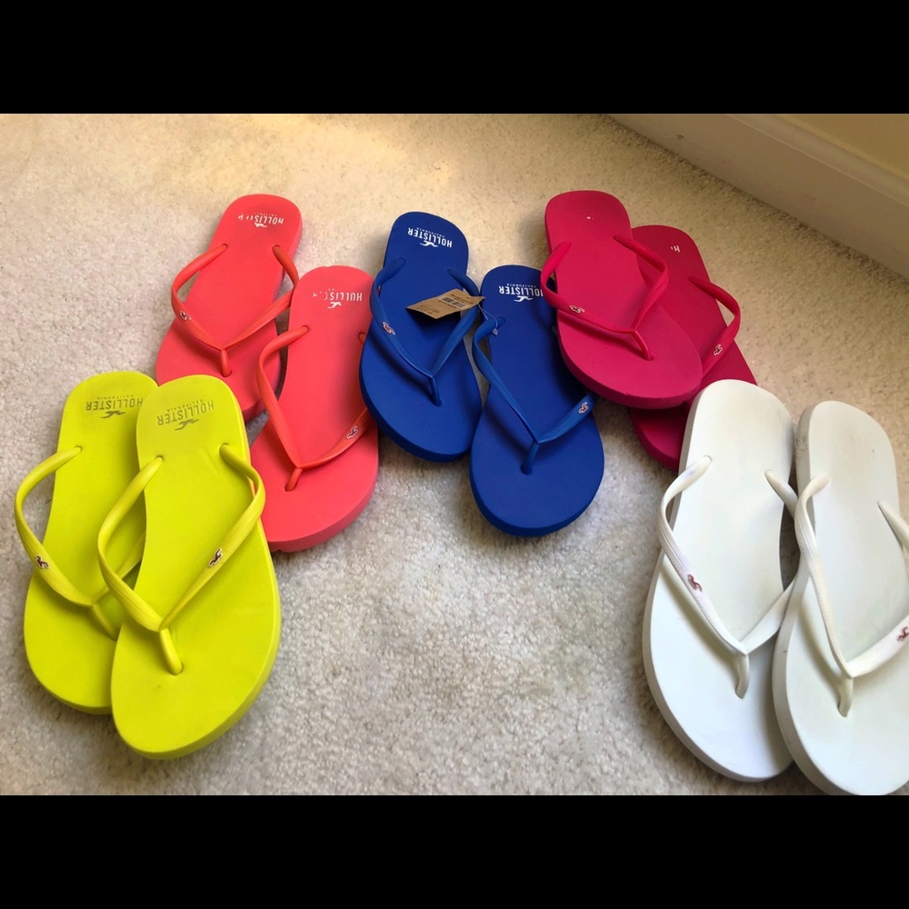 Hollister Flip Flop Lot